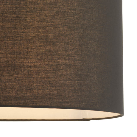 Lacona Column 1Lt Indoor Shade In Black Fabric Finish - Lacona Home 