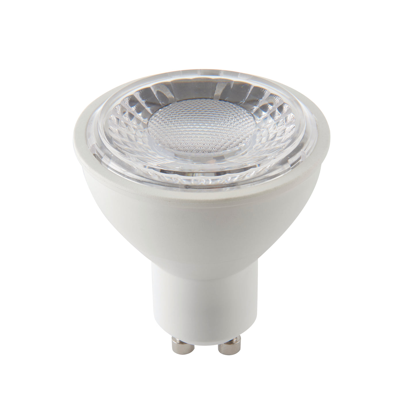 Lacona Gu10 Led 1Lt Light Bulb In White & Clear Prismatic Pc Finish - Lacona Home 