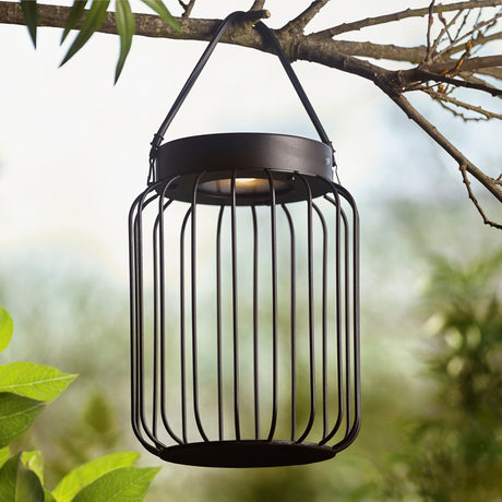 Lacona Equatorial 1Lt Outdoor Table Lamp In Matt Black Finish - Lacona Home 