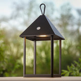 Lacona Strigiform 1Lt Outdoor Table Lamp In Matt Black Finish - Lacona Home 