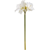 Classic White Amaryllis Flower - Lacona Home 