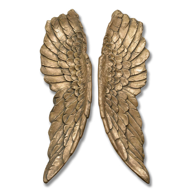 Gold Large Angel Wings - Lacona Home 