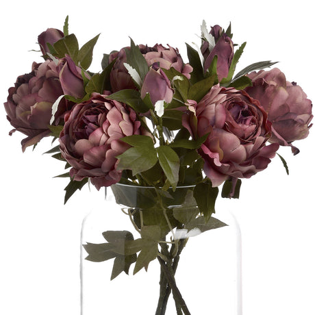 Dusty Pink Spray Rose Peony - Lacona Home 