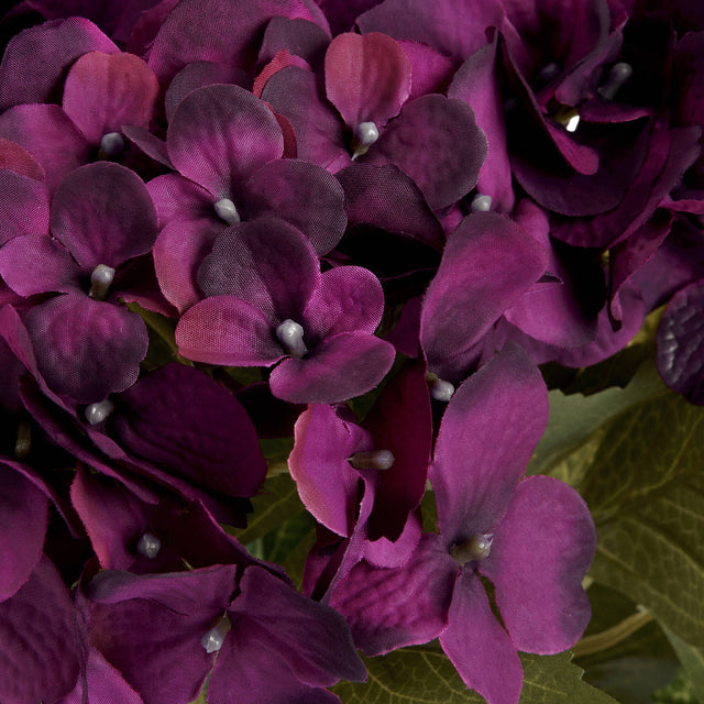 Purple Hydrangea Bouquet - Lacona Home 