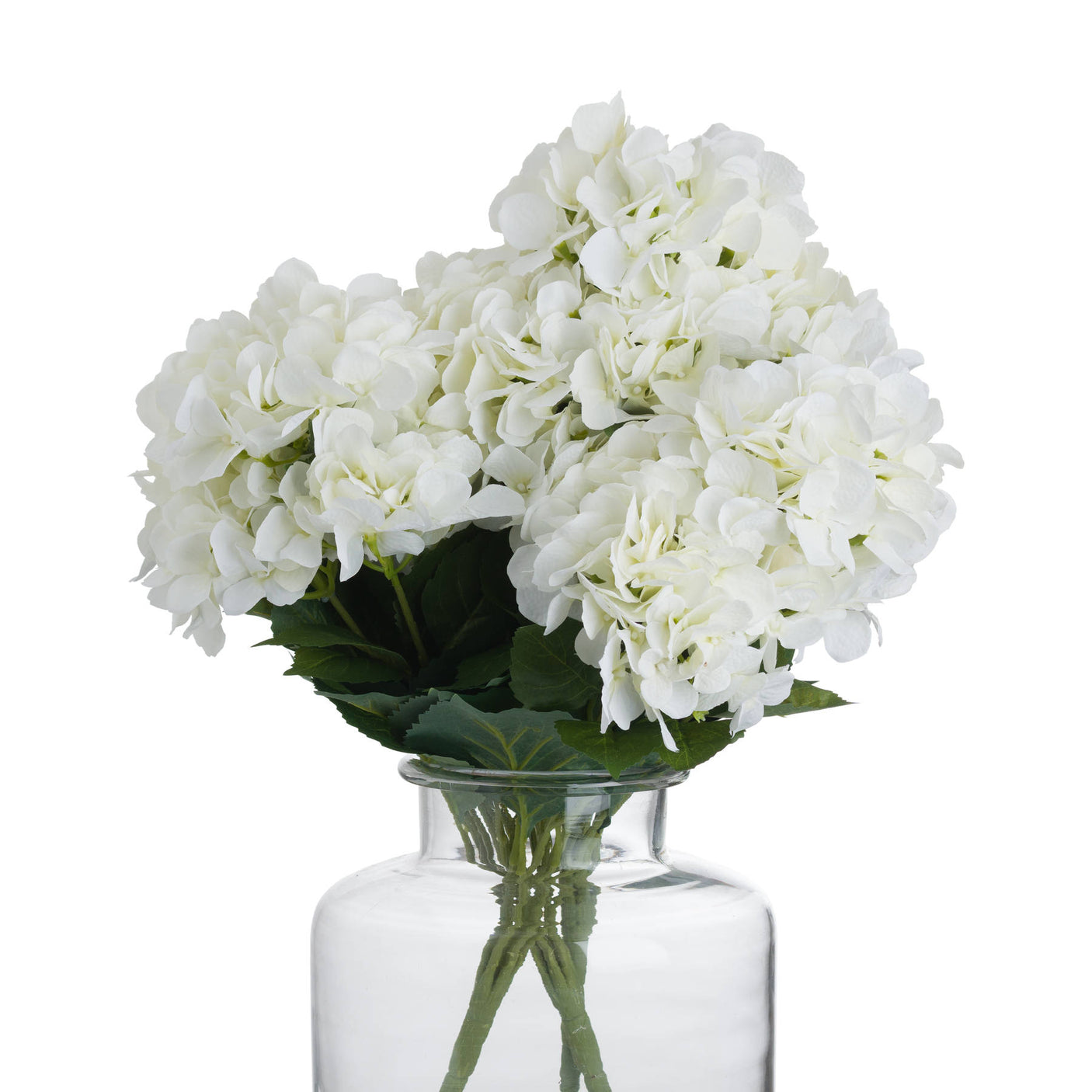 White Hydrangea Bouquet - Lacona Home 