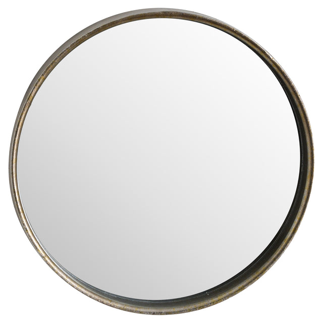 Bronze Narrow Edged Wall Mirror - Lacona Home 