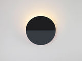 houseof. Round Diffused Wall Light in Charcoal