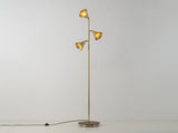 houseof. Cone Floor Lamp in Brass