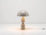 houseof. Mushroom Table Lamp in Sandshell