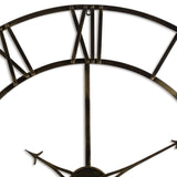 Large Antique Brass Large Skeleton Clock - Lacona Home 