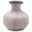 Bloomville Squat Stone Vase - Lacona Home 