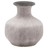 Bloomville Squat Stone Vase - Lacona Home 