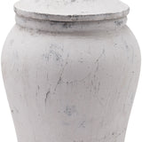 Bloomville Stone Ginger Jar - Lacona Home 