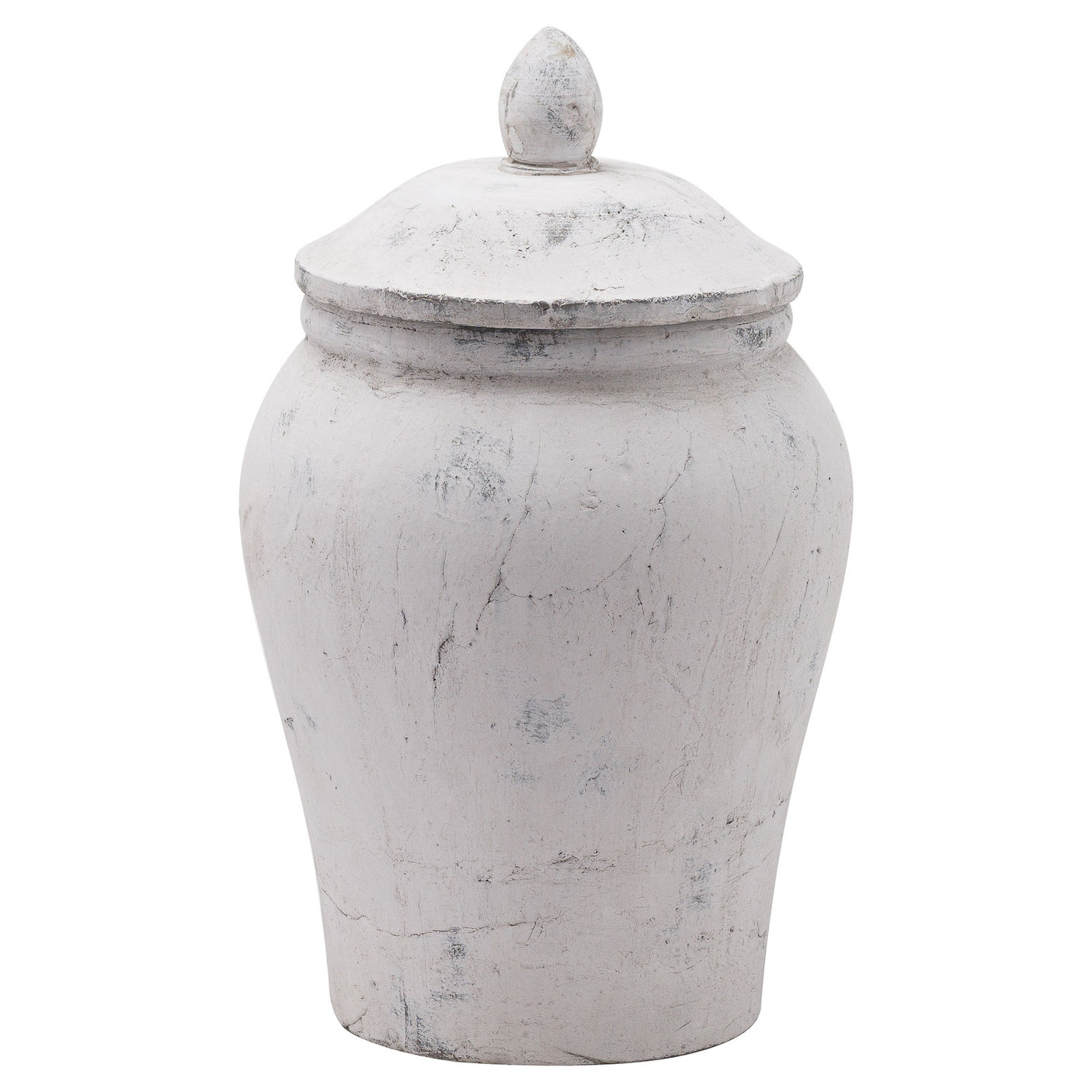 Bloomville Stone Ginger Jar - Lacona Home 