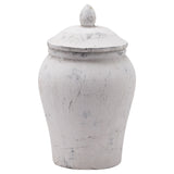 Bloomville Stone Ginger Jar - Lacona Home 