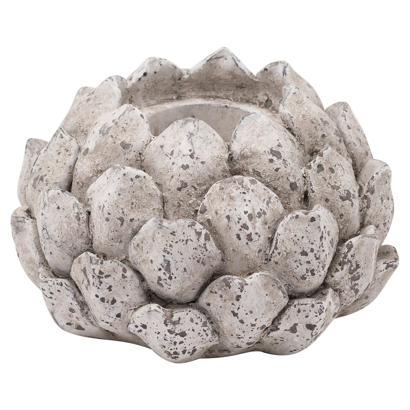 Stone Effect Acorn Tea Light Holder - Lacona Home 