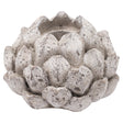 Large Stone Effect Acorn Tea Light Holder - Lacona Home 