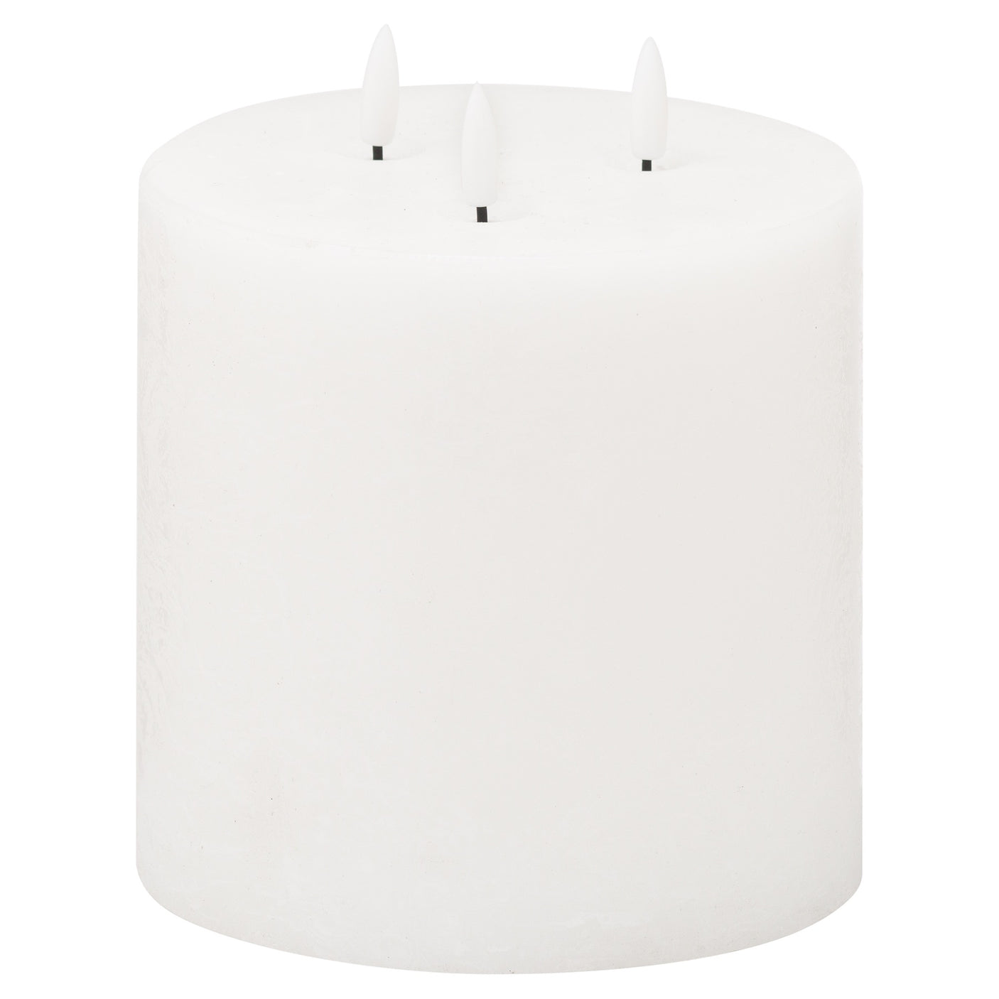 Luxe Collection Natural Glow 6x6 LED White Candle - Lacona Home 