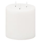 Luxe Collection Natural Glow 6x6 LED White Candle - Lacona Home 