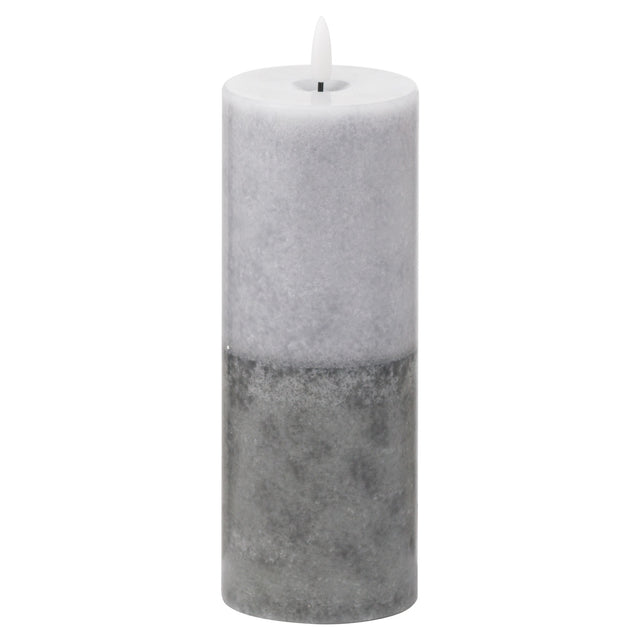 Luxe Collection Natural Glow 3x8 Stone LED Candle - Lacona Home 