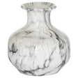 Marble Squat Vase - Lacona Home 