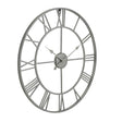 Silver Skeleton Wall Clock - Lacona Home 