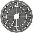 Williston Grey Wall Clock - Lacona Home 