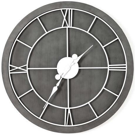 Williston Grey Wall Clock - Lacona Home 