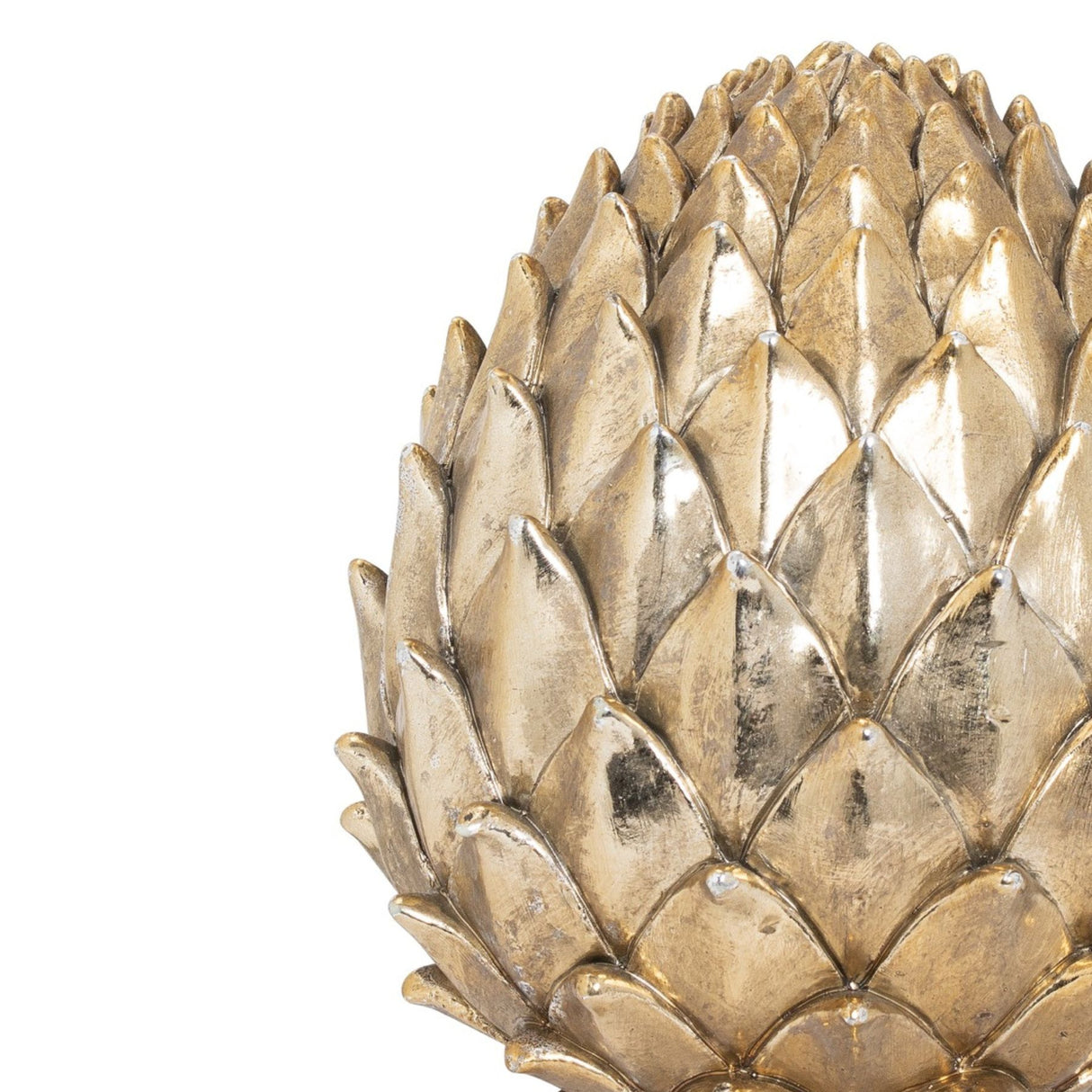 Large Gold Pinecone Finial - Lacona Home 