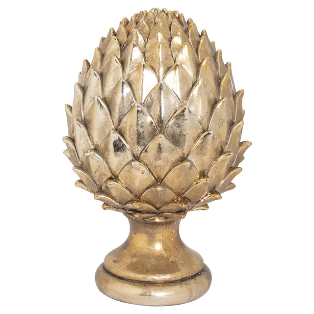 Large Gold Pinecone Finial - Lacona Home 