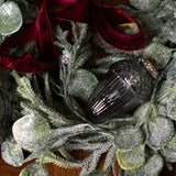 The Noel Collection Smoked Midnight Acorn Bauble - Lacona Home 