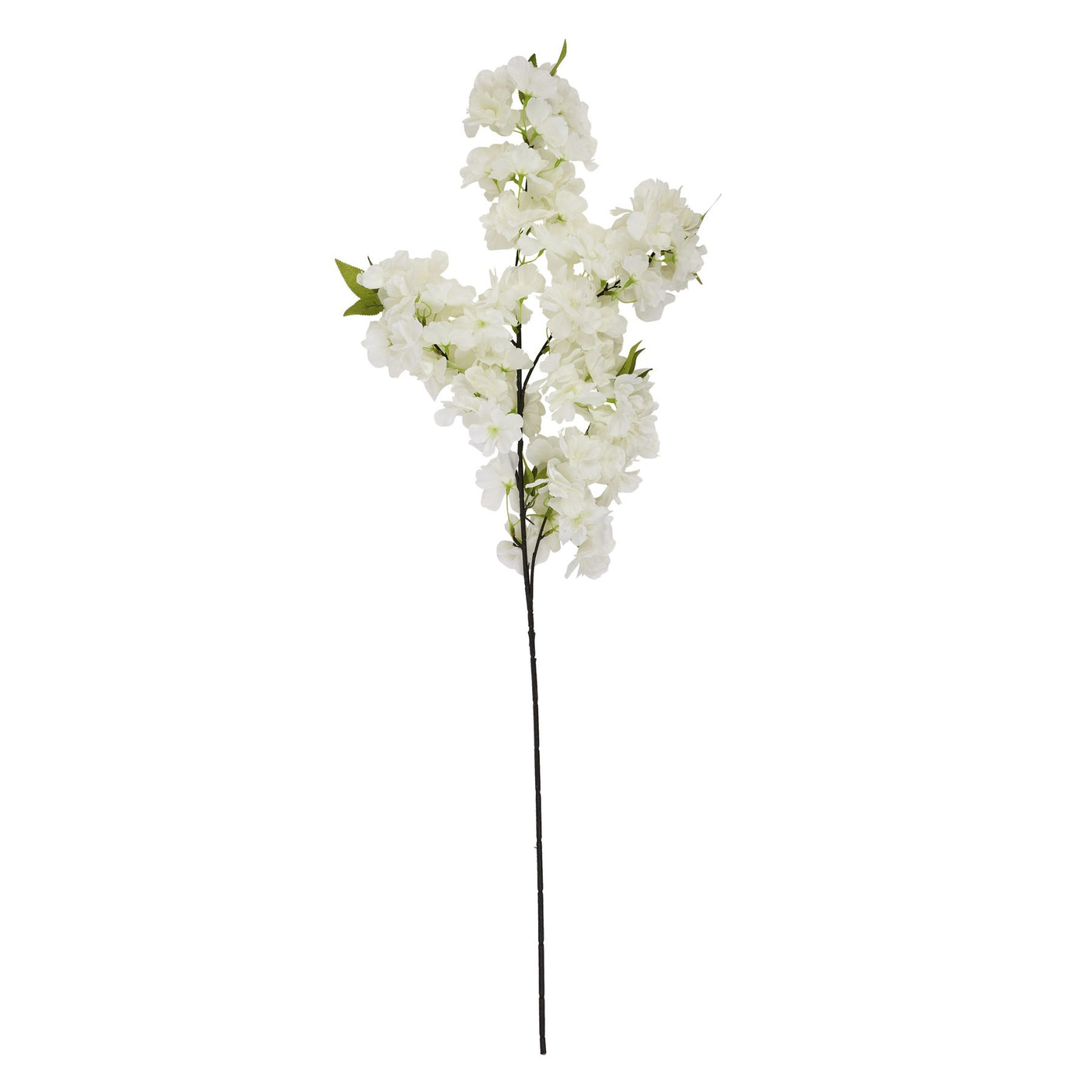 Large White Full Cherry Blossom Stem - Lacona Home 