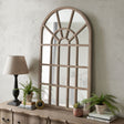 Copgrove Collection Arched Paned Wall Mirror - Lacona Home 