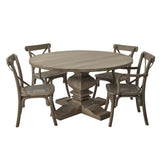 Copgrove Collection Round Pedestal Dining Table - Lacona Home 