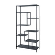 Large Black Multi Shelf Unit - Lacona Home 