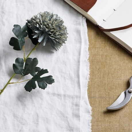 Pale Green Blue Chrysanthemum - Lacona Home 