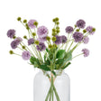 Purple Chrysanthemum Bouquet - Lacona Home 