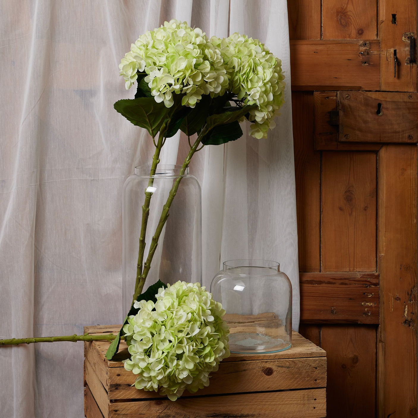 Oversized Green Hydrangea - Lacona Home 