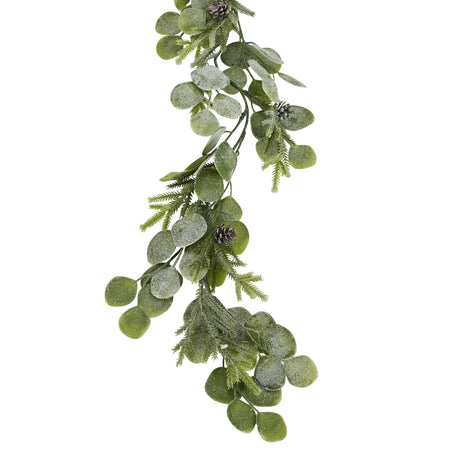 Frosted Pine And Eucalyptus Garland - Lacona Home 