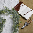 Frosted Pine Garland With Pinecones - Lacona Home 