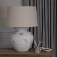 Downton Antique White Lamp - Lacona Home 