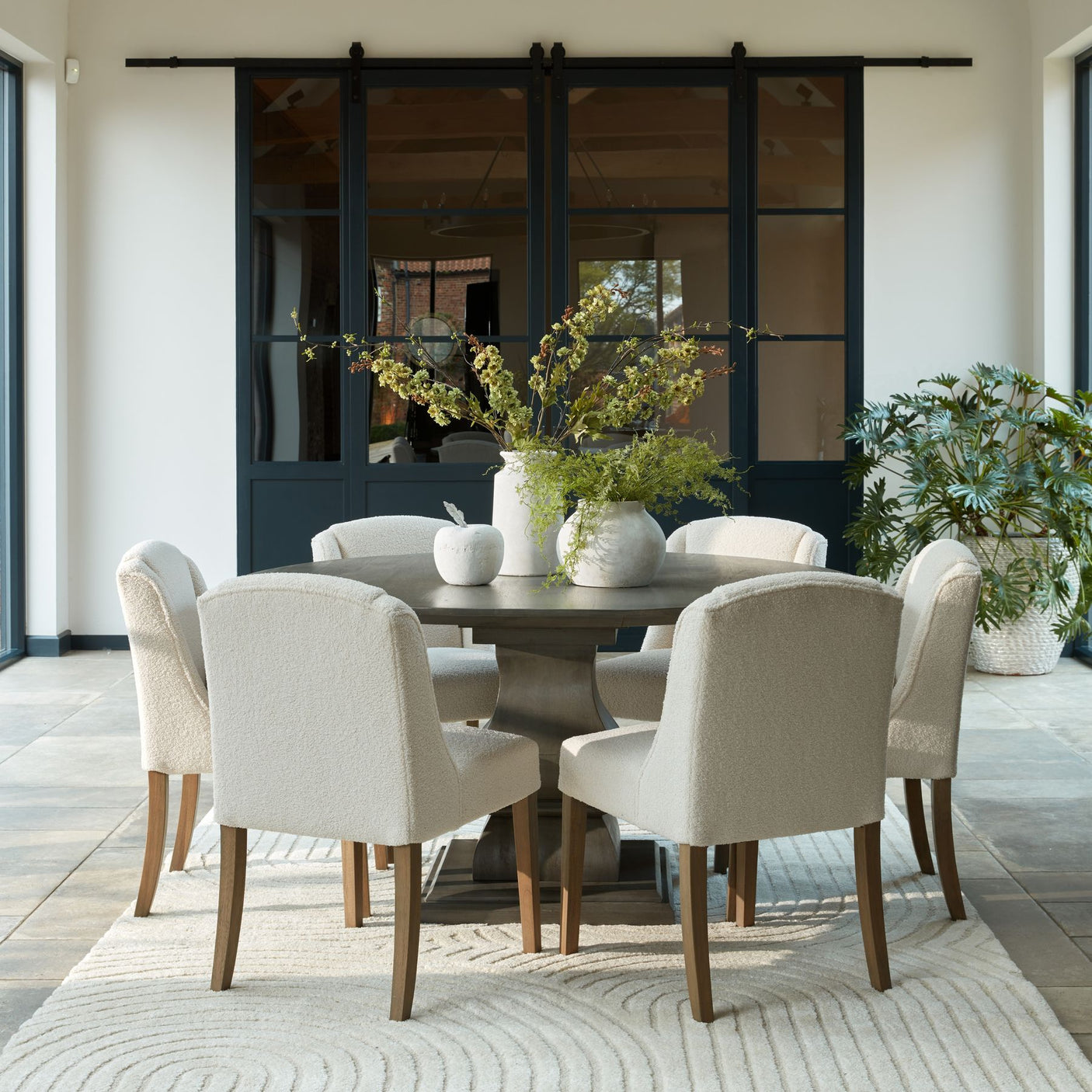 Lucia Collection Round Dining Table - Lacona Home 