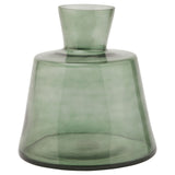 Smoked Sage Glass Large Ellipse Vase - Lacona Home 