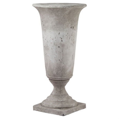 Tall Stone Effect Urn Planter - Lacona Home 