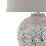 Tiber Large Stone Ceramic Lamp - Lacona Home 