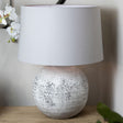 Tiber Large Stone Ceramic Lamp - Lacona Home 