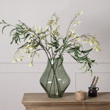 Platform Bouquet Vase Sage Green - Lacona Home 