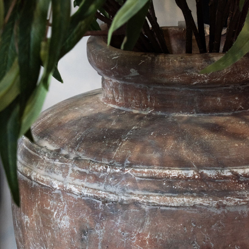 Siena Large Brown Water Pot - Lacona Home 