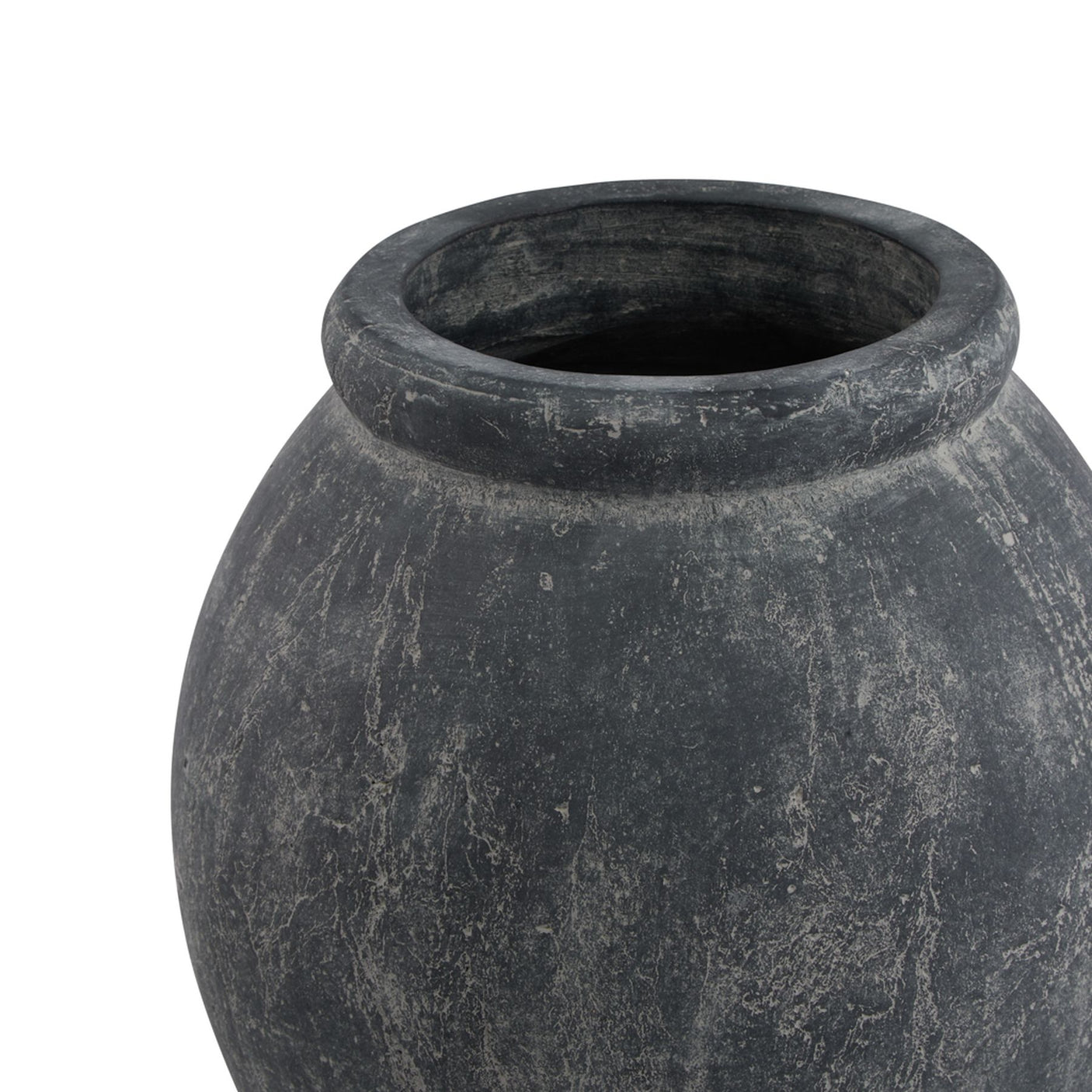 Amalfi Grey Jar Shaped Planter - Lacona Home 