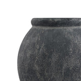 Amalfi Grey Jar Shaped Planter - Lacona Home 